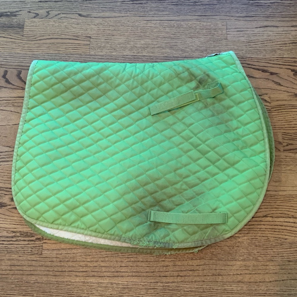 Tuffrider Lime Green All Purpose Saddle Pad